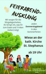 Einladung zum Feierabendausklang